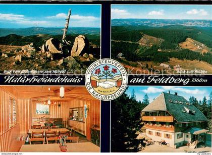 Feldberg 1450m Schwarzwald Naturfreundehaus am Feldberg
