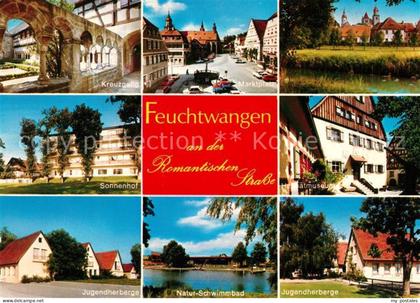 Feuchtwangen Marktplatz Jugendherberge Kreuzgang