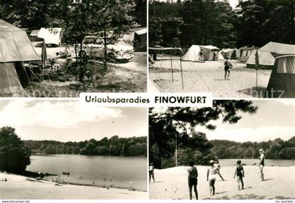 Finowfurt Campingplatz Strandpartien