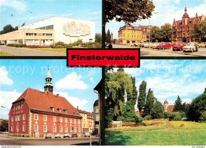 Finsterwalde Sporthalle Markt Kreiskulturhaus Schlosspark