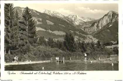 Fischen Allgaeu Fischen Bad x 1957