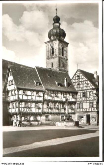 Forchheim Oberfranken Forchheim Rathausplatz