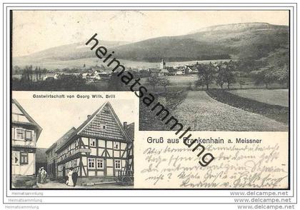 99330 Frankenhain am Meissner - Gastwirtschaft von Georg Wilh. Brill