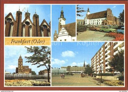 Frankfurt Oder Rathaus Marienkirche Hotel Stadt Frankfurt