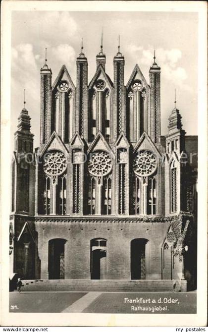 Frankfurt Oder Rathausgiebel