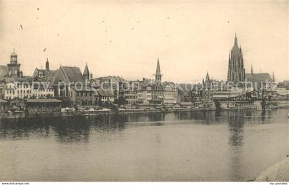 Frankfurt Main Partie am Main