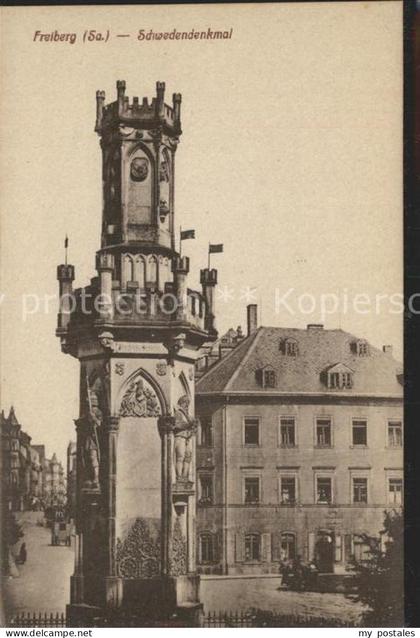 Freiberg Sachsen Schwedendenkmal