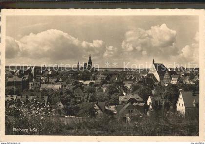 Freiberg Sachsen Stadtblick
