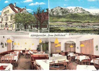 Freilassing Hotel Pension Zum Zollhaeusl Freilassing Gaststube Gastzimmer