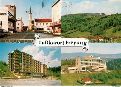 Freyung Freyung-Grafenau Bayern Kirche Panorama Hochhaeuser