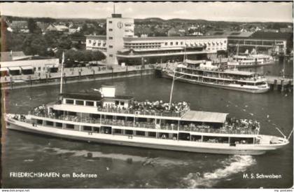 Friedrichshafen Bodensee Friedrichshafen MS Schwaben x 1962