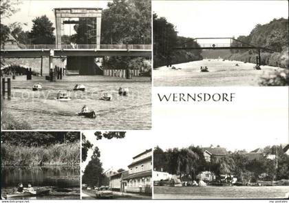 Fuerstenwalde Spree Wernsdorf Schleuse Boote Ortsansichten