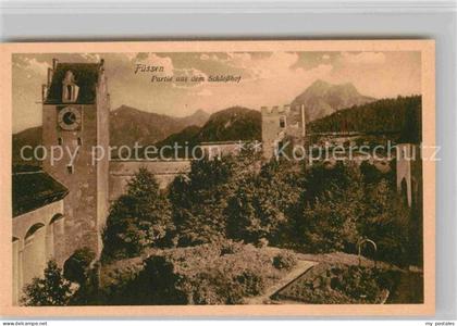 Fuessen Allgaeu Schlosshof