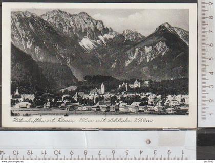 Höhenluftkurort Füssen  gelaufen ( AK 2544 )