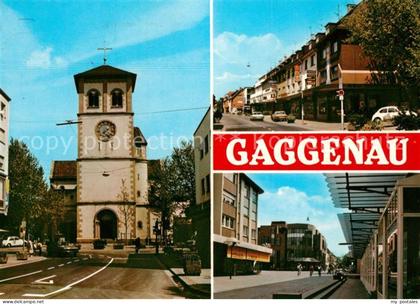 Gaggenau Kirche Fussgaengerzone