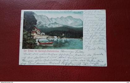 ALLEMAGNE - GARMISCH - PARTENKIRCHEN - " DER EIBSEE GARMISCH-PARTENKIRCHEN " -