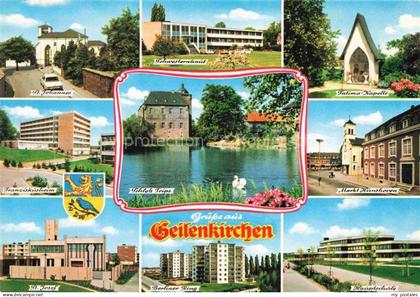 Geilenkirchen St-Johannes Schwesternhaus Fatima-Kapelle Franziskusheim Schloss-T