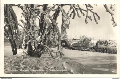 Geising Erzgebirge Gasthaus Vorwerk Geising mit Altenberge