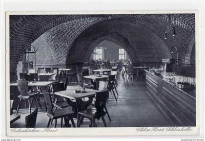 39064183 - Gelsenkirchen Horst mit Schloss Horst, Schlosskeller gelaufen, mit Marke und Stempel von 1936 kleiner Knick