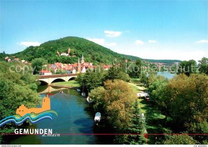 Gemuenden Main Panorama Maintal