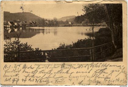 Bad Georgenthal, Frühlingsmorgen am Hammerteich
