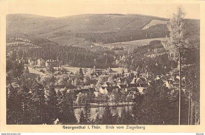 Georgenthal - Blick vom Ziegelberg gel.1929