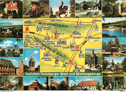 Carte Postale - Allemagne - Georgsmarienhütte - Multivues - Zwischen teutoburger wald und wiehengebirge bad iburg melle-