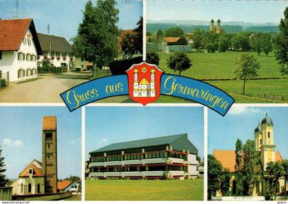 N°43534 Z -cpsm gruss aus Germaringen -multivues-