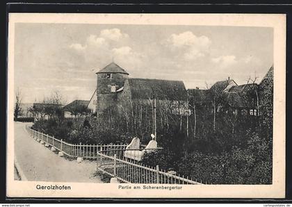 AK Gerolzhofen, Partie am Scherenbergertor