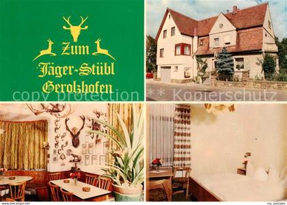Gerolzhofen Gaestehaus Pension zum Jaegerstuebl Fremdenzimmer
