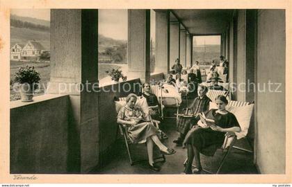 Gevelsberg Staedt. Krankenhaus Veranda