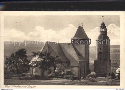 Geyer Kirche Serie Saechsische Heimatschutzkarten