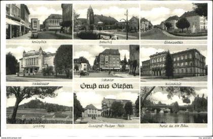 Giessen Lahn Giessen Bahnhof Theater Universitaet