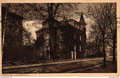 Giessen, Universitäts-Frauenklinik, Wohnhaus d. Direktors, 1930, seltene Destination n. Stamboul / Türkei