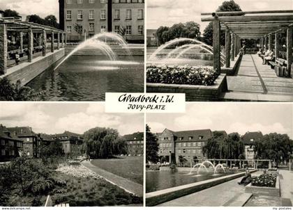 Gladbeck Jovy-Platz Wasserspiele