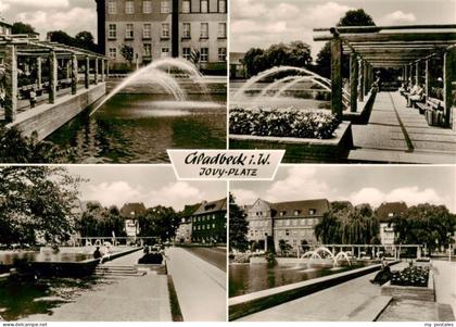 Gladbeck Jovy-Platz Wasserspiele