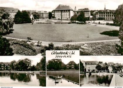 Gladbeck Panorama Jovy Platz Schwanenteich