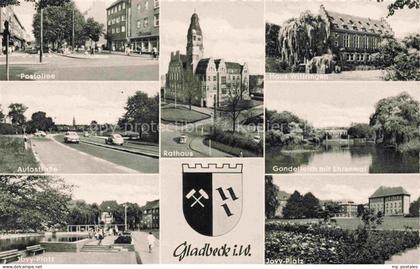 Gladbeck Postallee Autostrasse Jovy Platz Haus Wittringen