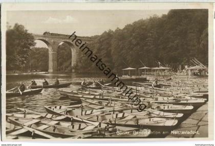 Görlitz - Gondelstation am Neisseviadukt - Eisenbahn - Verlag Neue Postkartenquelle Görlitz - Foto-AK ca. 1930