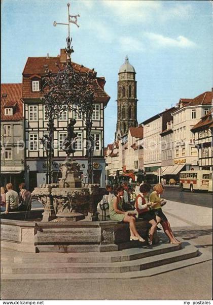 Goettingen Niedersachsen Gaenselieselbrunnen