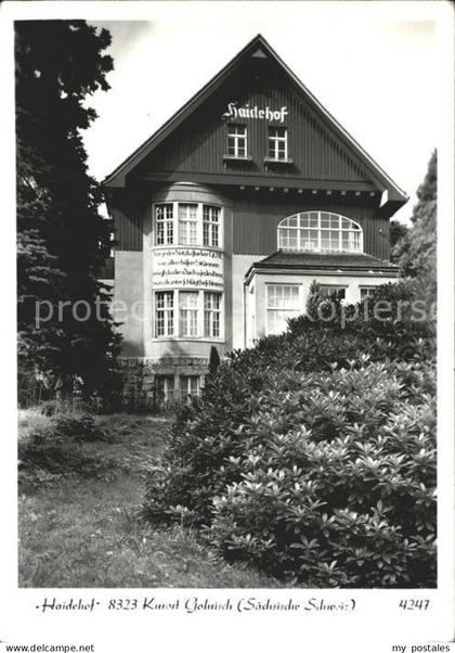 Gohrisch Haidehof