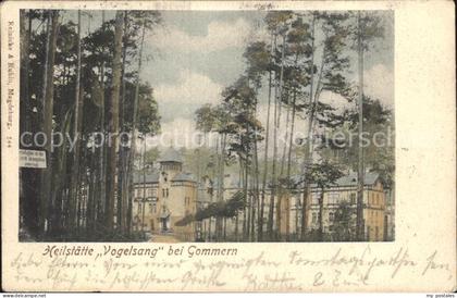 Gommern Heilstaette Vogelsang