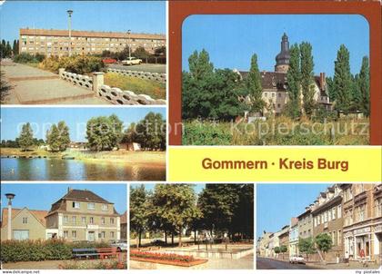 Gommern Max Planck Str Am Kulk Lehrlingswohnheim Rathaus PdF Gruenanlage Martin