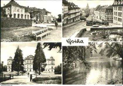 Gotha Thueringen Gotha Markt Museum x 1976