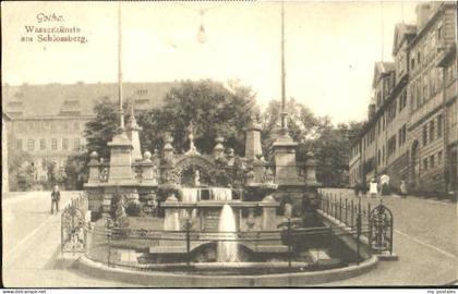 Gotha Thueringen Gotha Wasserkuenste ungelaufen ca. 1910
