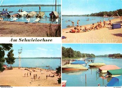 Jessern Zaue und Goyatz Bootsliegeplatz Strandpartien