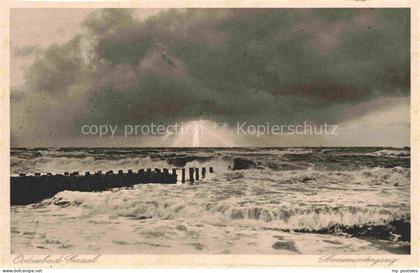 Graal-Mueritz Ostseebad bei Sonnenuntergang