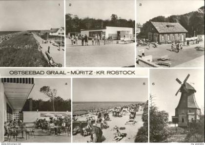 Graal-Mueritz Ostseebad Graal-Mueritz Broiler Gaststaette Milchbar Seestern Stra