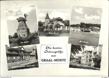 Graal-Mueritz Ostseebad Graal - Mueritz Muehle Sanatorium Halle x 1970