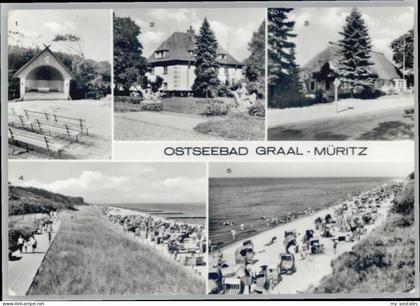 Graal-Mueritz Ostseebad Graal-Mueritz Musikpavillon Kliniksanatorium Richard Ass